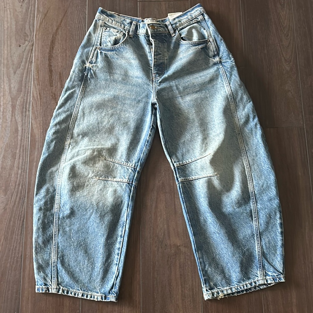 Free people We The Free Good Luck Mid Rise Barrel